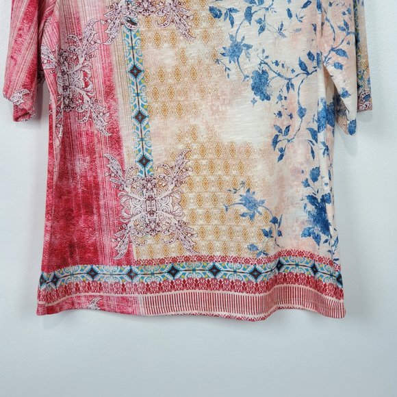 Christopher & Banks Lightweight Elbow Sleeve Top, Size M - Picture 3 of 9